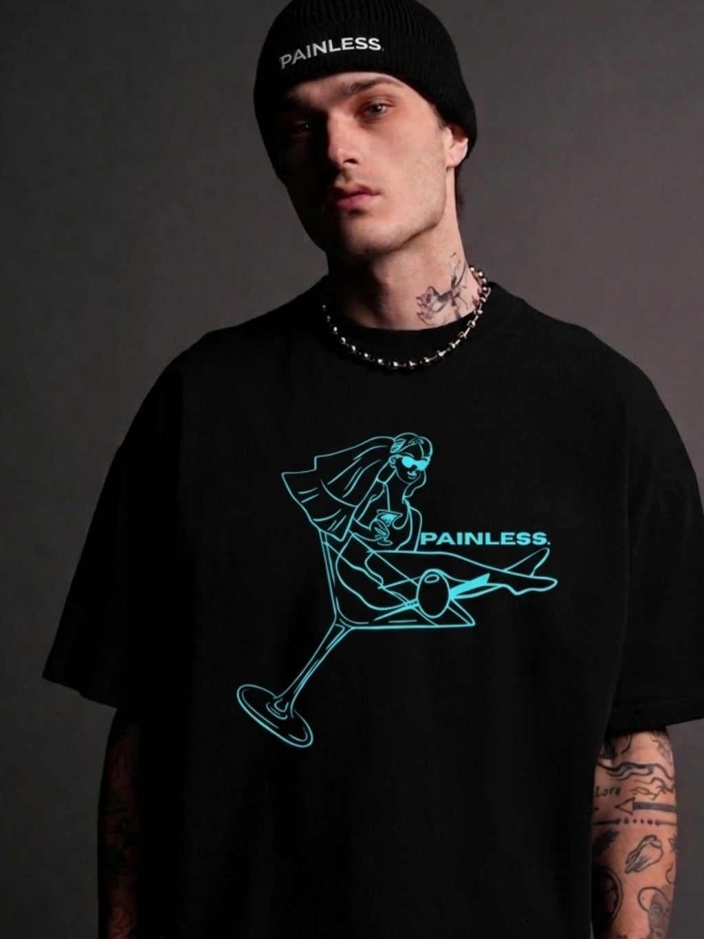 Coctail Addicted Oversize T-Shirt